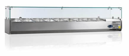 Tefcold vk33-200 topping shelf